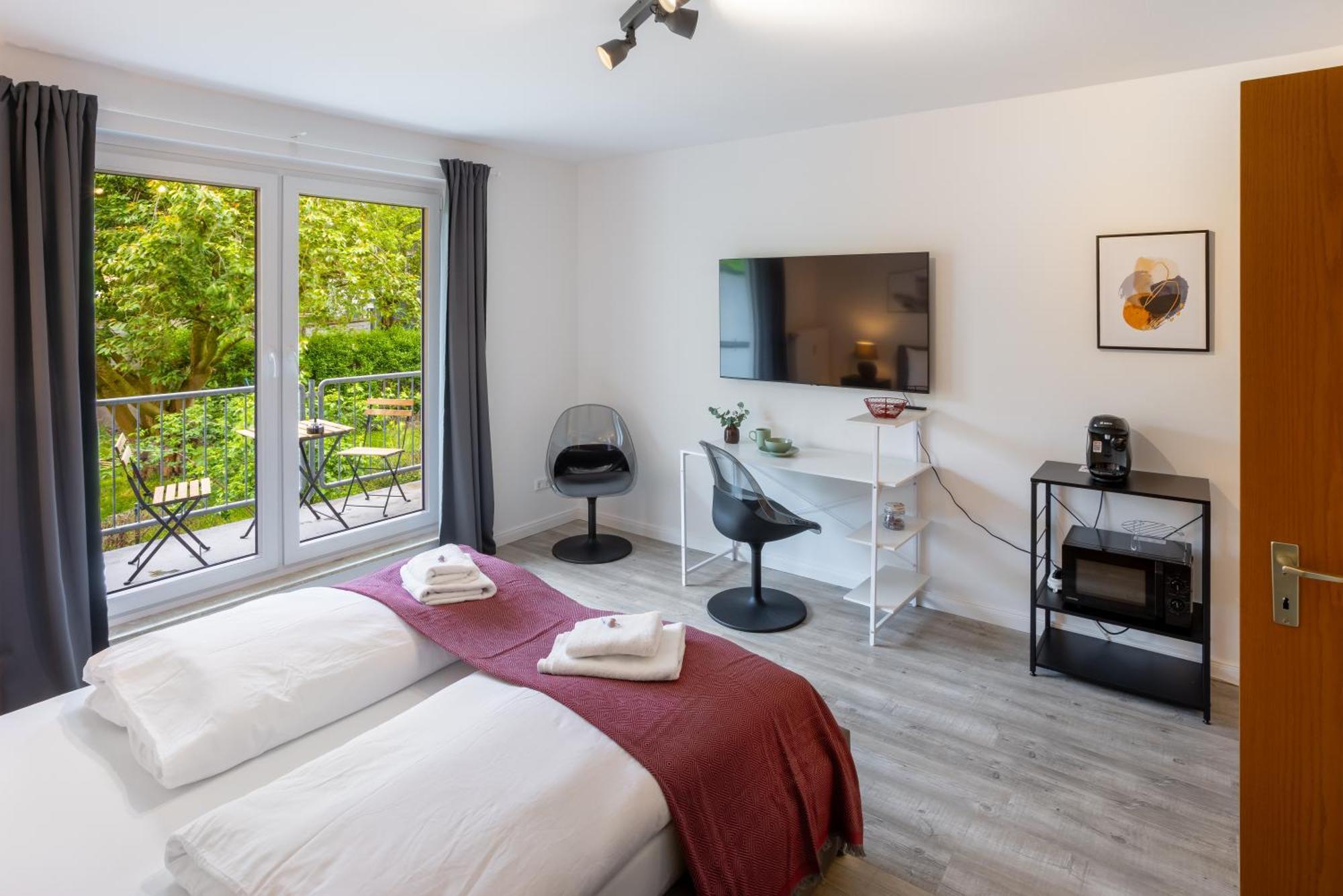 Mint Design-Studio Mit Balkon Dortmund Exterior foto